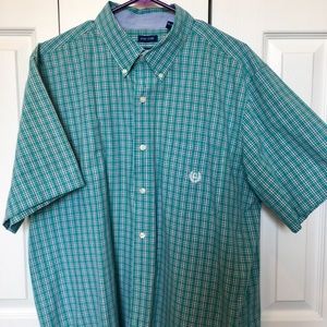Men’s short sleeve button down shirt